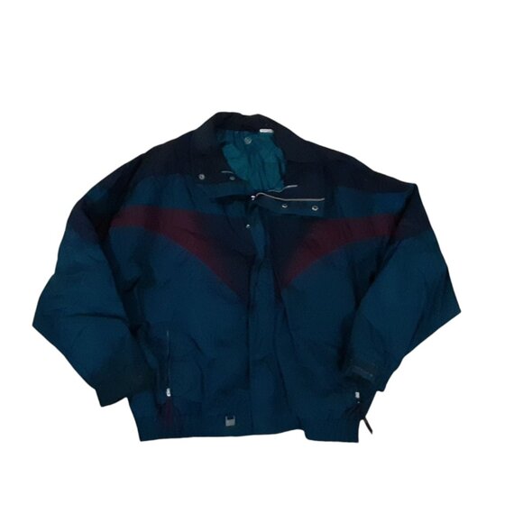 Brooks Waterproof Jacket Mens Size Large Windbreaker Style Teal - Picture 1 of 3